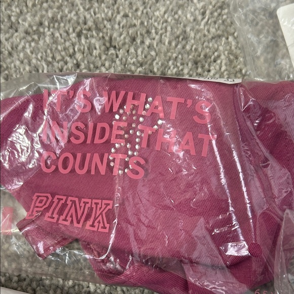 PINK Victoria's Secret Panties Set - Pink & Black - Picture 3 of 7